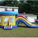 Birthday Cake Combo Bounce House Rental West Springfield MA