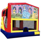 Disney Princesses Theme Combo Bounce House Rental West Springfield MA