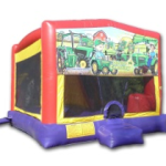 Farm Deere Theme Combo Bounce House Rental West Springfield MA