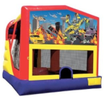 Transforming Robo Cars Theme Combo Bounce House Rental West Springfield MA