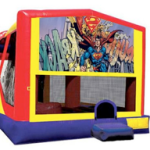 Superman Theme Combo Bounce House Rental West Springfield MA